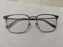 依视路（ESSILOR） 钻晶系列高清耐磨防蓝光近视超薄镜片专业配度数眼镜架男女镜框 现片2片装 来架加工 镜框+依视路A4防蓝光1.60现片 实拍图