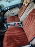 迪加伦石墨烯汽车加热坐垫冬季单双座椅车载电制热改装12V24V保暖棕双座 实拍图