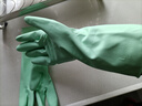 妙洁灵巧型柔韧手套 天然乳胶 1双装大号 清洁洗衣洗碗家务做饭手套 实拍图