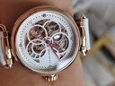海鸥手表女士全自动机械表时尚镂空防水国表时光女神系列 511.15.6002L（白带） 实拍图