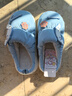 京东京造玉桂狗女士棉拖鞋卡通家居女童保暖棉拖鞋浅蓝36-37 JZ8178 实拍图