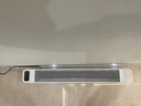 美的（Midea）【APP智能】石墨烯家用踢脚线取暖器 遥控电热电暖器 浴室速热电暖气 节能暖风机全屋升温HDS22LYR 实拍图