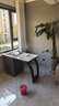 梦珑轻奢茶桌书桌两用简约现代办公室功夫泡茶桌家用岩板茶台椅组合套 1.2米茶台桌 实拍图