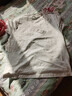 重磅纯棉短袖t恤男高档纯色印花休闲基础款内搭半袖打底衫 白色 L  125-140斤 实拍图