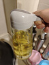 【京东物流配送】油壶自动开合油瓶厨房玻璃油罐醋壶酱油瓶防漏 自动开合油壶1个630ml 实拍图