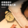 得力（deli）迷你复古机械闹钟低噪夜光卧室床头闹钟 儿童学生启蒙闹钟 黄色9024开学礼物开学季 实拍图