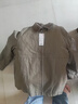 优衣库男装女装休闲拉链短茄克外套巴恩风翻领夹克478230 480827 478230/57深橄榄色 L 实拍图