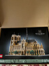 乐高（LEGO）积木拼装建筑系列21061 巴黎圣母院男孩女孩玩具生日圣诞礼物 实拍图