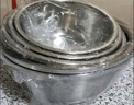 美厨（maxcook）304不锈钢盆筛五件套 30cm加大加厚洗菜盆沙拉盆 味斗套装MCWA797 实拍图