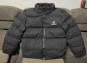 准者短款运动棉服男式春季新款立领防寒保暖棉衣潮流拉链休闲外套 黑色【男女同款】 2XL 实拍图