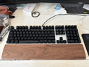 宜适酷(EXCO)胡桃木104键实木 键盘托机械键盘手托电脑掌托鼠标垫护腕垫电竞木质腕托108键大号9542 实拍图