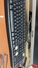 罗技（Logitech）MK120 键鼠套装 有线键鼠套装 办公键鼠套装 电脑键盘 USB即插即用 全尺寸 黑色 实拍图