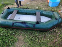 速澜皮划艇橡皮艇加厚钓鱼船专业路亚艇冲锋舟硬底充气船耐磨气垫船 2.6米船+48磅电动马达推进器 实拍图