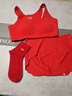 婷美女童红色本命年内衣套装2026马年衣服儿童少女发育期文胸背心12岁 实拍图