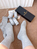 梦特娇袜子男士秋冬季100%纯棉中筒袜10A抗菌防臭耐磨休闲商务运动棉袜 实拍图