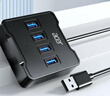 宏碁（acer）USB3.0分线器4口扩展坞HUB集线器延长线转换一拖四带供电口笔记本台式机多接口拓展1.5米 实拍图