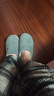 京东京造【厚底防滑】棉拖鞋男士冬季室内居家毛拖保暖全包深灰色44-45 实拍图