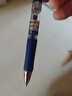 得力（deli）S01中性笔签字笔 0.5mm子弹头经典办公按动笔水笔 蓝色 12支/盒 S01 实拍图