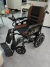 德伴电动轮椅老年人全自动轻便可折叠旅行残疾专用智能可躺代步YLB-W 【加强六减震】全躺700W+远程遥控 锂电22A 实拍图