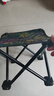 爆品椅子板凳小椅子户外钓椅马扎钓鱼便捷多功能超轻四角凳子马扎 户外小马扎-枫叶蓝色 实拍图