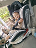 法雷曼儿童安全座椅汽车用0-12岁360度旋转婴儿宝宝车载坐躺i-Size认证 魔力灰pro【钢骨架+支撑腿】 实拍图