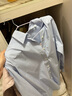 优衣库女装全棉衬衫/长袖衬衣薄外套通勤长绒棉新款479078 62 粉蓝色 S 晒单实拍图