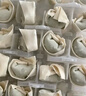 思念大馅馄饨臻味三鲜402g*2袋64只 赠汤料包 早餐速冻混沌云吞速食 实拍图