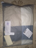 雅鹿a类全棉床笠单件180x200纯棉床单席梦思床垫床罩保护套单人床笠罩 蓝大格--A类母婴级 （水洗棉） 简约单床笠系列-- 120cm*200cm 实拍图