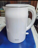 美的（Midea）电热水壶食品级316L不锈钢双层无缝一体内胆防烫烧水壶 1.7L自动智能断电SH17M301PRO 实拍图