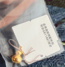 六福珠宝 足金葫芦黄金吊坠不含项链计价L01GTBP0009 约1.23克 实拍图