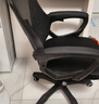 锦汐 电脑椅家用办公椅子靠背人体工学椅学习转椅老板座椅游戏电竞椅 【可后躺】黑框黑网 实拍图