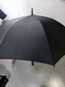 TCAI加大雨伞定制logo广告长柄大号超大商务男礼品定做印字图案标志 加大120cm八骨纤维骨黑色 实拍图