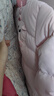 巴拉巴拉童装婴儿羽绒服连体衣宝宝2025新款冬装加厚保暖哈衣爬服萌趣造型 粉色小猫-白鸭绒 100 cm-充绒量107g 实拍图