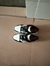 特步男鞋春秋季新款复古撞色运动鞋休闲鞋时尚百搭轻便板鞋男 白黑桔 41 实拍图
