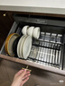 悍高（HIGOLD） 厨房橱柜拉篮碗架抽屉式碗篮加厚304不锈钢底板调味篮双层碗碟篮 700柜2层-L系列套装 实拍图