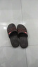回力拖鞋男女款防滑凉拖居家浴室户外穿沙滩厚底耐磨HL3523-1棕色40码 实拍图