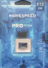 移速（MOVE SPEED）512GB TF（MicroSD）内存卡无人机高速存储卡A2 V60适用大疆pocket3GoPro运动相机游戏机平板监控 实拍图