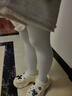浪莎白色丝袜女春秋中厚天鹅绒防勾丝连裤袜日系成人舞蹈学生打底裤袜 实拍图