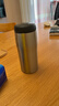 膳魔师（THERMOS）保冷保温杯400ML高真空不锈钢商务办公保温杯JCG-400C SBK 实拍图