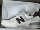 NEW BALANCE NB574官方休闲鞋女鞋复古舒适秋冬透气网鞋轻便百搭潮流运动鞋 米白色 WL574RCF 38 (脚长24.5cm)尺码详询客服 实拍图