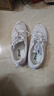 特步女鞋运动鞋秋季新款网面透气减震跑步鞋轻便休闲鞋女跑鞋潮流鞋子 白色-网面0073 36 实拍图