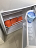 华宝小冰箱小型家用出租房用冷藏冷冻两用一级能效节能省电迷你宿舍寝室办公室二门电冰箱 【一级能效】76L银色【三天不到一度电】 实拍图