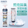 kinbata鞋子除臭剂银离子鞋袜除臭喷雾运动鞋皮鞋抑菌防臭 330ml*3 实拍图