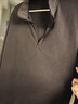 优衣库男装柔滑弹力摇粒绒半拉链套头衫/长袖25秋冬新款481184 09 黑色 XL /180/108B 实拍图