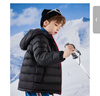 雪中飞【集合】儿童轻薄羽绒服冬季新款轻薄外套男女童中大童羽绒外套 黑色 110 实拍图