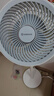 艾美特（AIRMATE）【小暴风】空气循环扇大风量摇头电风扇家用台式落地扇升级加高换气轻音柔风小风扇 FA18-X115 实拍图