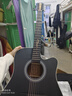 BROOK 布洛克布鲁克v12吉他单板民谣吉他面单木吉他初学者乐器 41英寸油墨色缺角V12R-DCM 实拍图