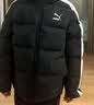 彪马官方正品 新款儿童冬休闲羽绒服外套宽松潮流时尚防泼水 黑色90001 130 实拍图