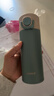 miGo莫兰迪弹跳保温杯简约随行小巧316不锈钢男女儿童学生350ml松瓦绿 实拍图