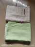 洁丽雅（Grace）纯棉5A抗菌毛巾男女士洗澡毛巾2条装吸水速干洗脸巾裹巾绿色+米色 实拍图
